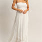 Ocean Breeze Dress- White