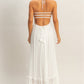 Ocean Breeze Dress- White