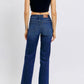 Judy Blue Mid Rise- Tummy Control - Classic Straight Leg Denim Jeans