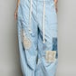 Talk About it Pants in Denim Stripes