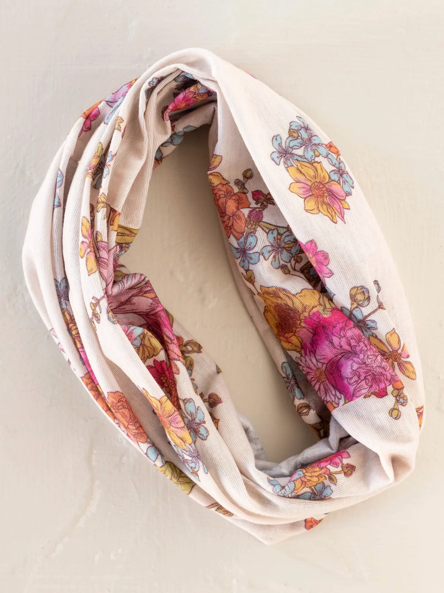 Natural Life Full Boho Bandeau® Headband - English Garden Cream