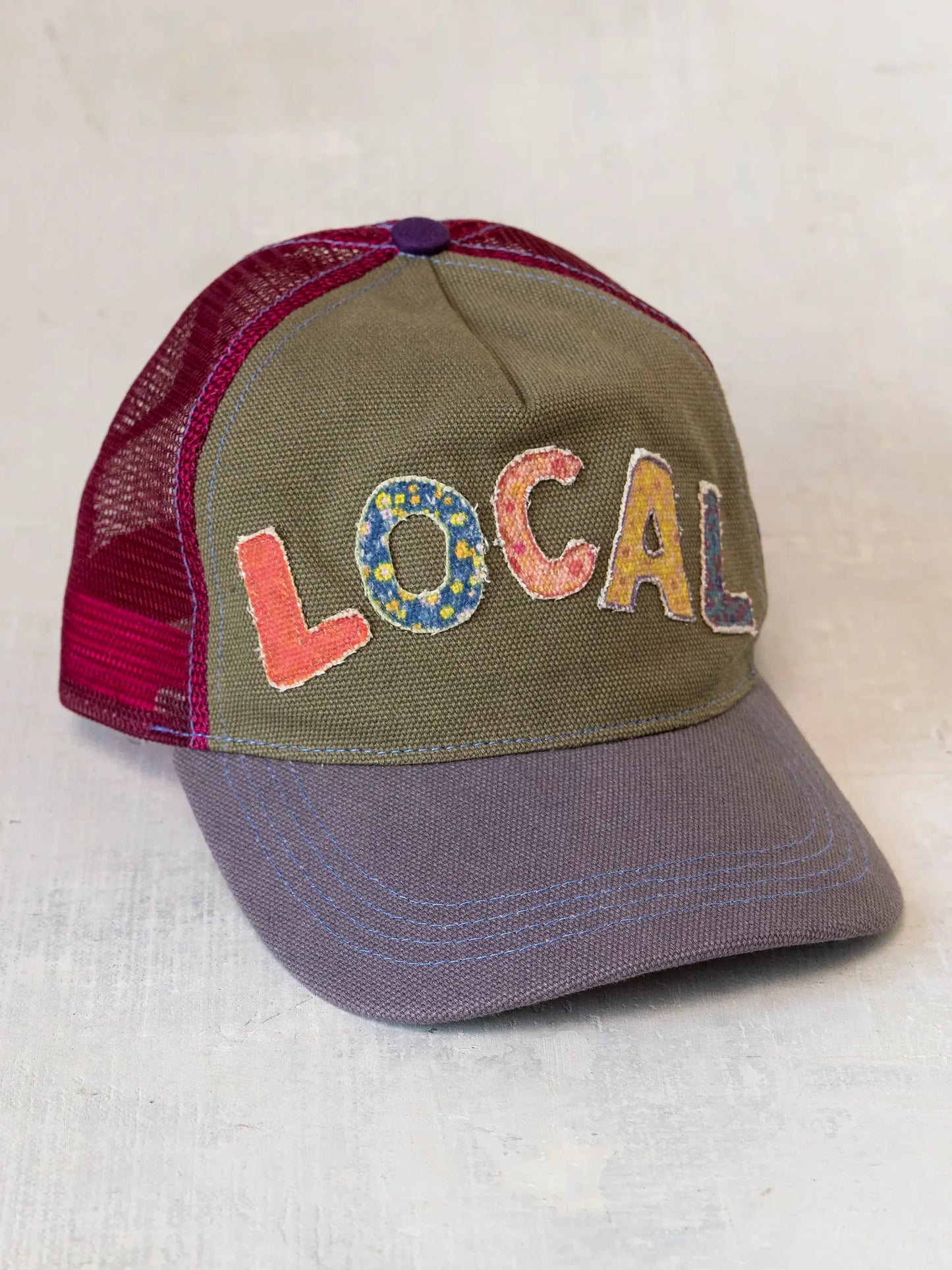 Natural Life Canvas Trucker Hat - Local