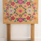 Natural Life Wooden TV Tray Table - Mustard Folk Flower