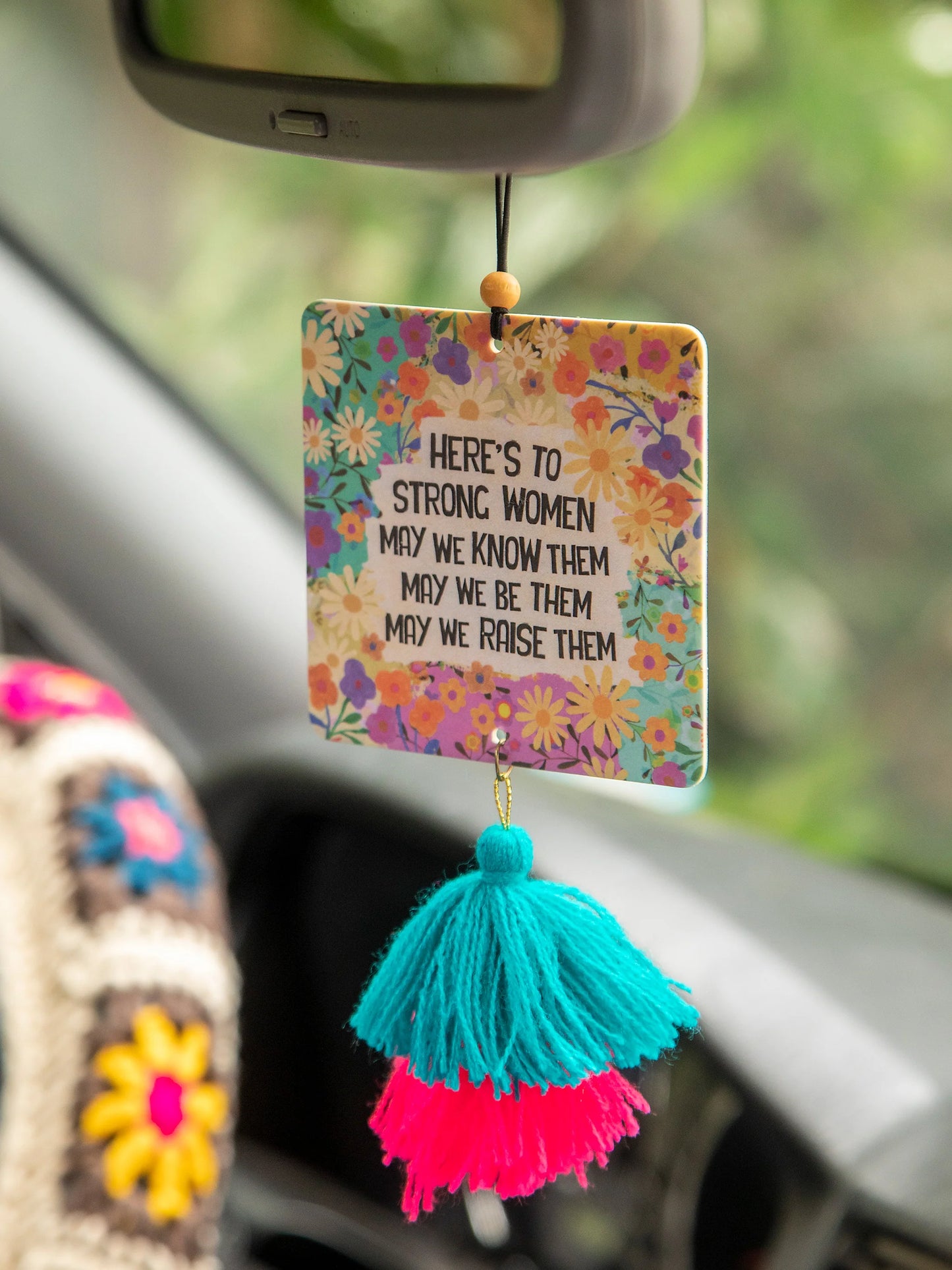 Natural Life Car Air Freshener - Strong Women
