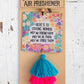 Natural Life Car Air Freshener - Strong Women