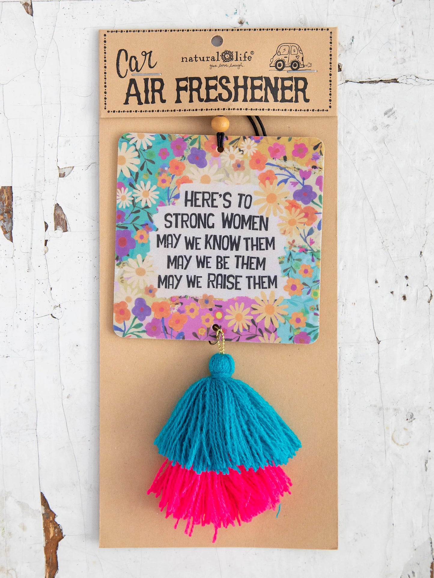 Natural Life Car Air Freshener - Strong Women
