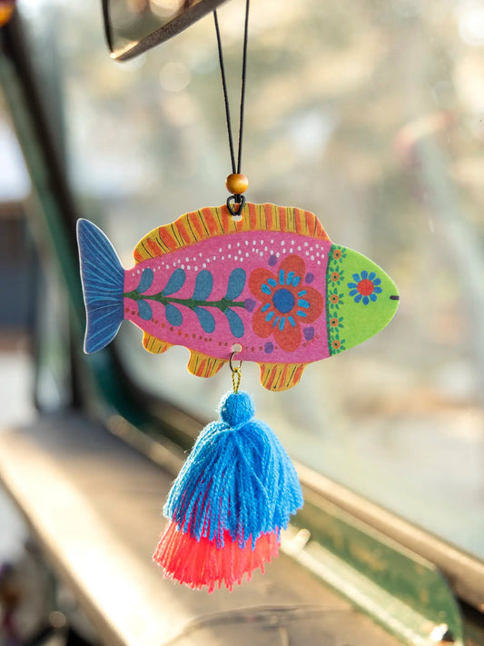 Natural Life Car Air Freshener - Fish