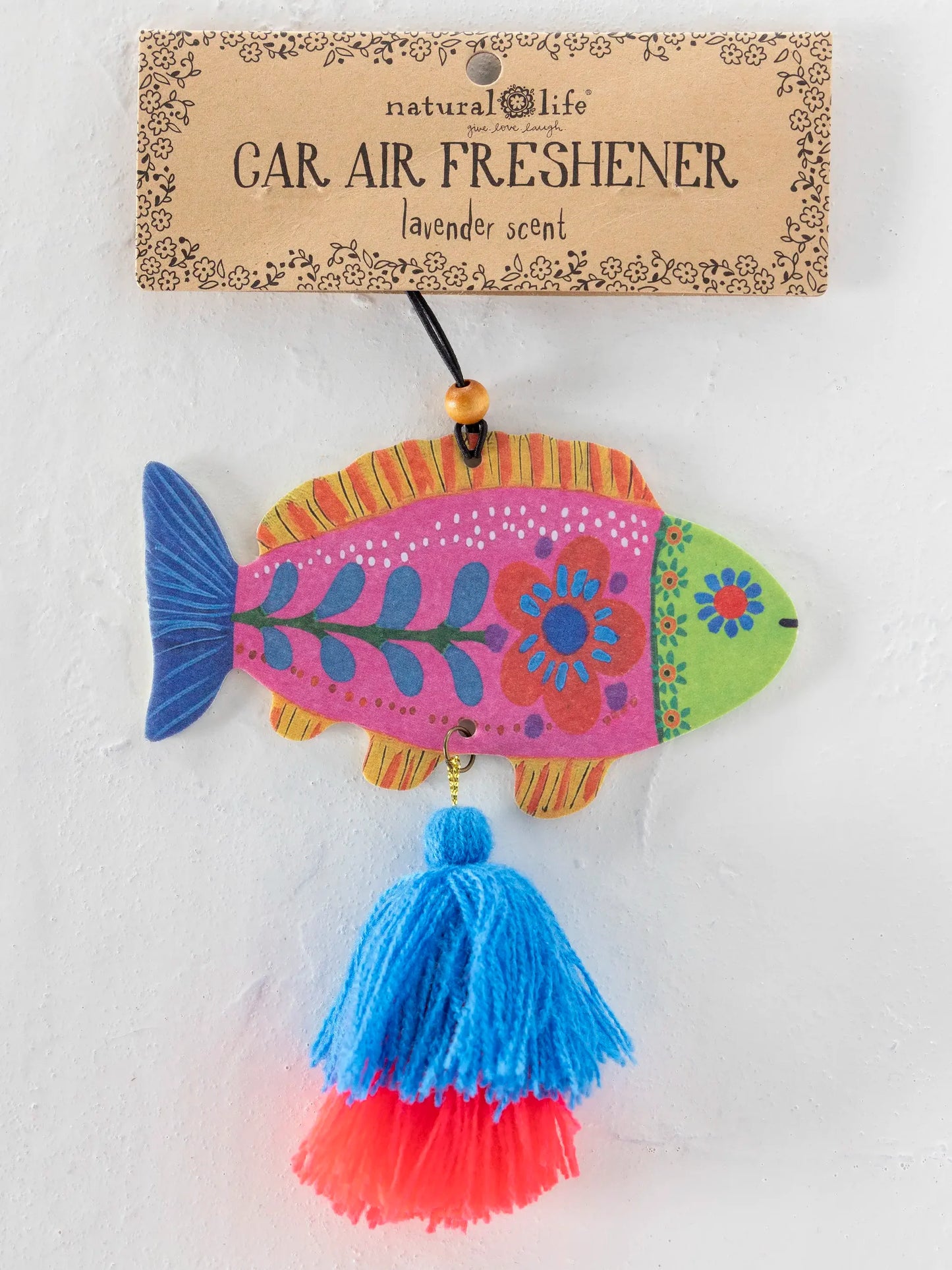 Natural Life Car Air Freshener - Fish
