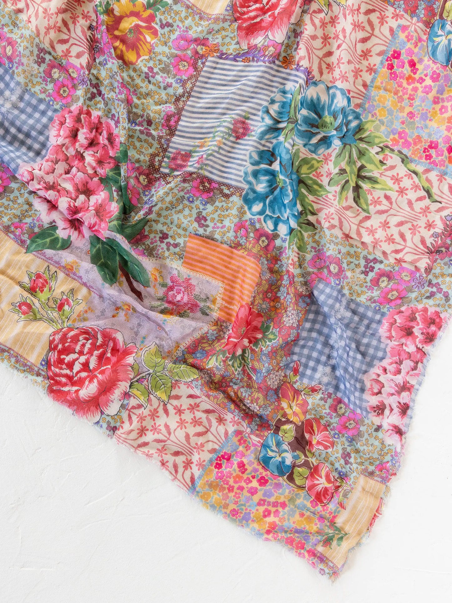 Natural Life Convertible Scarf - Pink Vintage Treasure