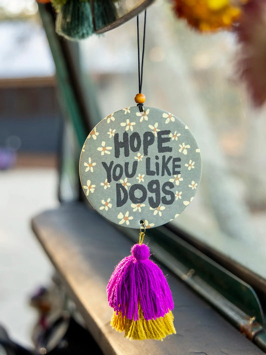 Natural Life Car Air Freshener - Like Dogs
