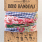 Natural Life Full Boho Bandeau® Headband - Vintage Treasure Pink