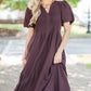 The Muse Dress in Chocolate