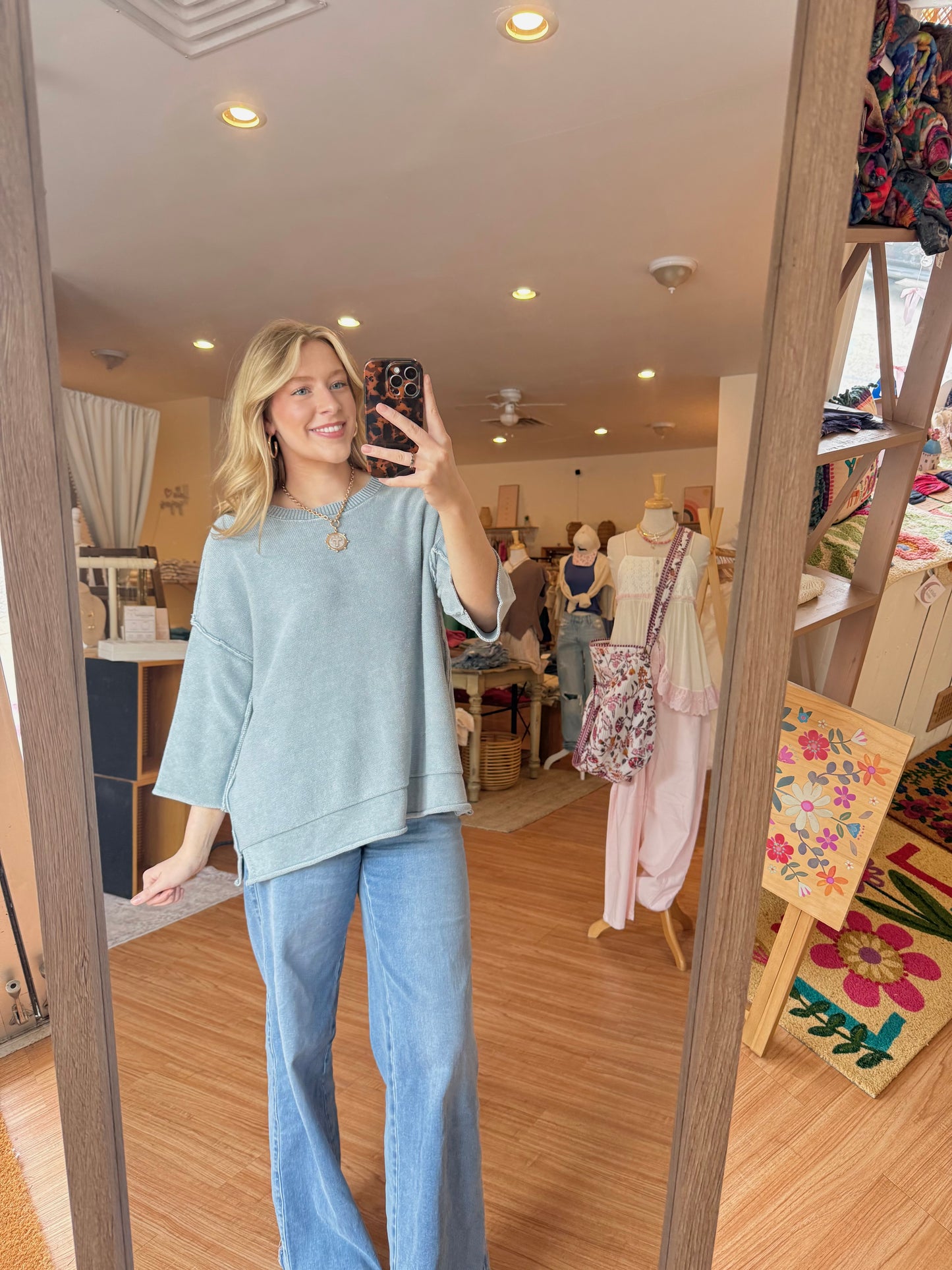All Star Sweater in Marlin