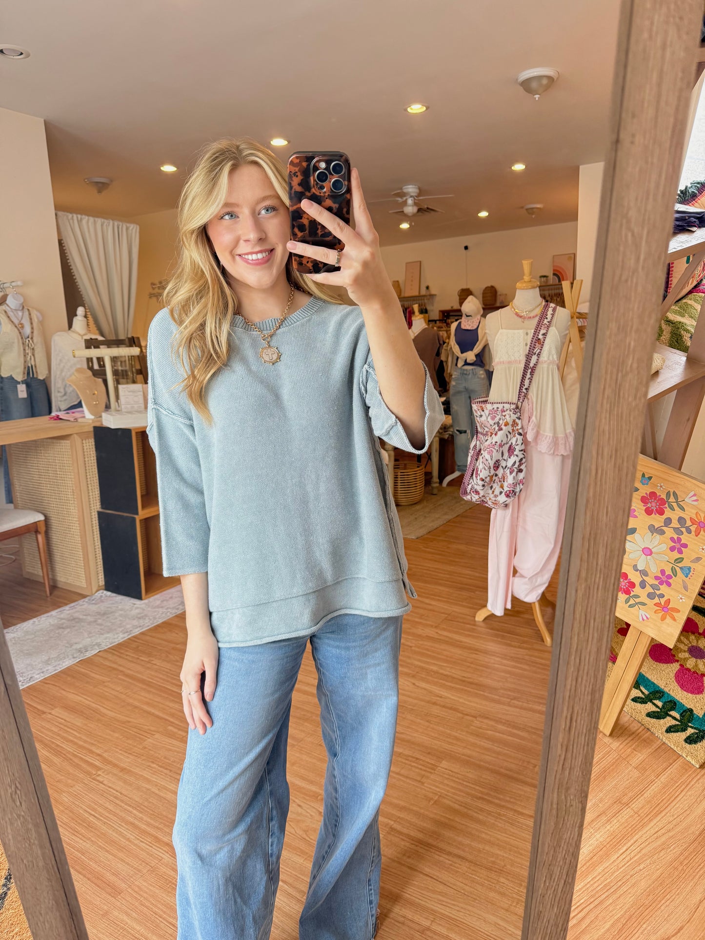 All Star Sweater in Marlin