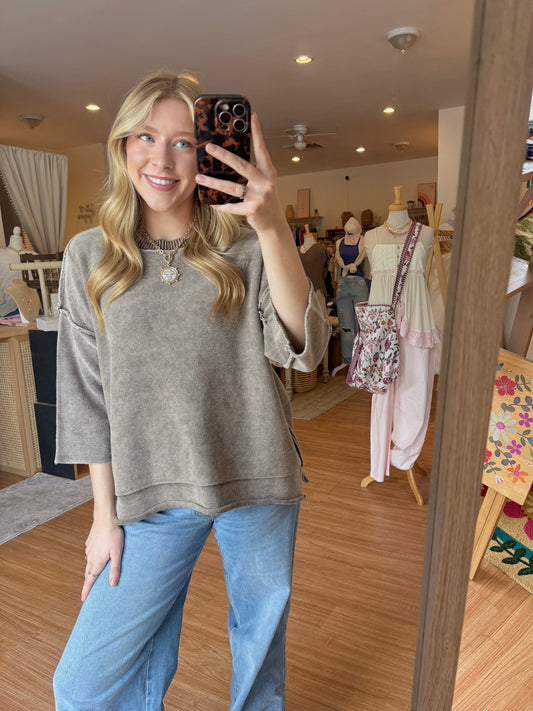 All Star Sweater in Cocoa