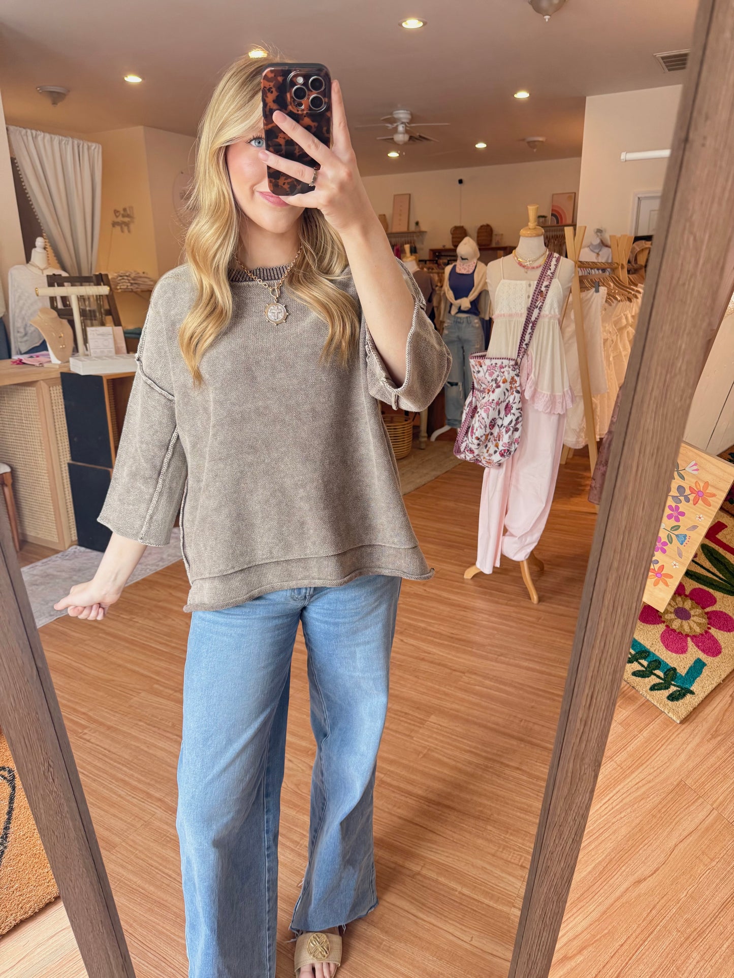 All Star Sweater in Cocoa