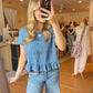 Denim Sky Top