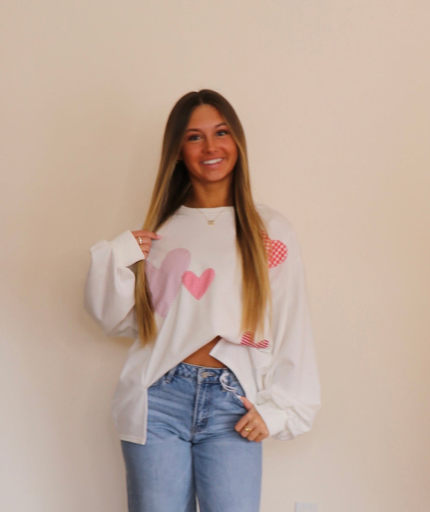 Hearts Aflutter Sweatshirt