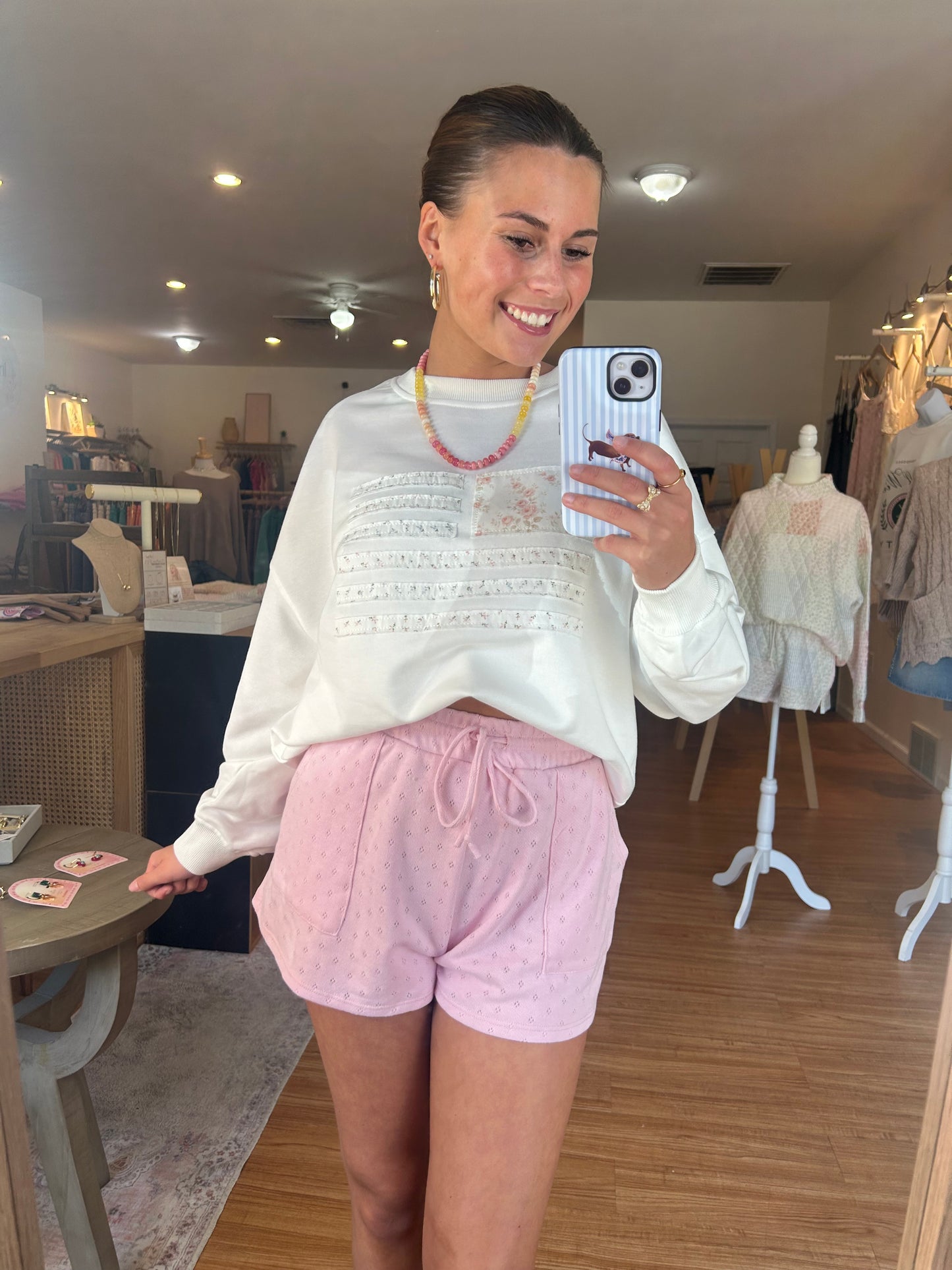Front Porch Fireworks Pullover
