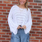 Unbothered Pullover in Ivory