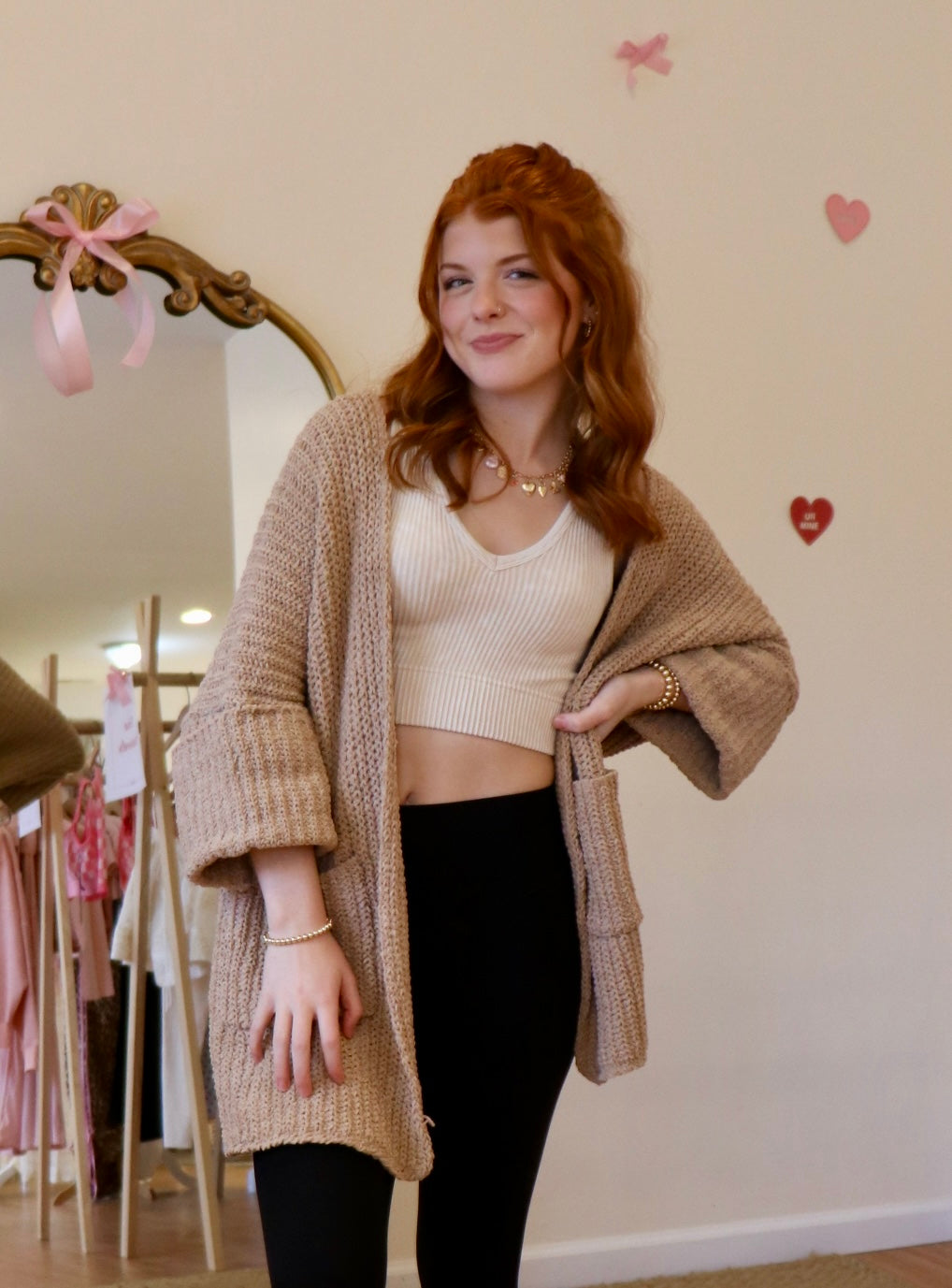 Cocoa Powder Cardigan