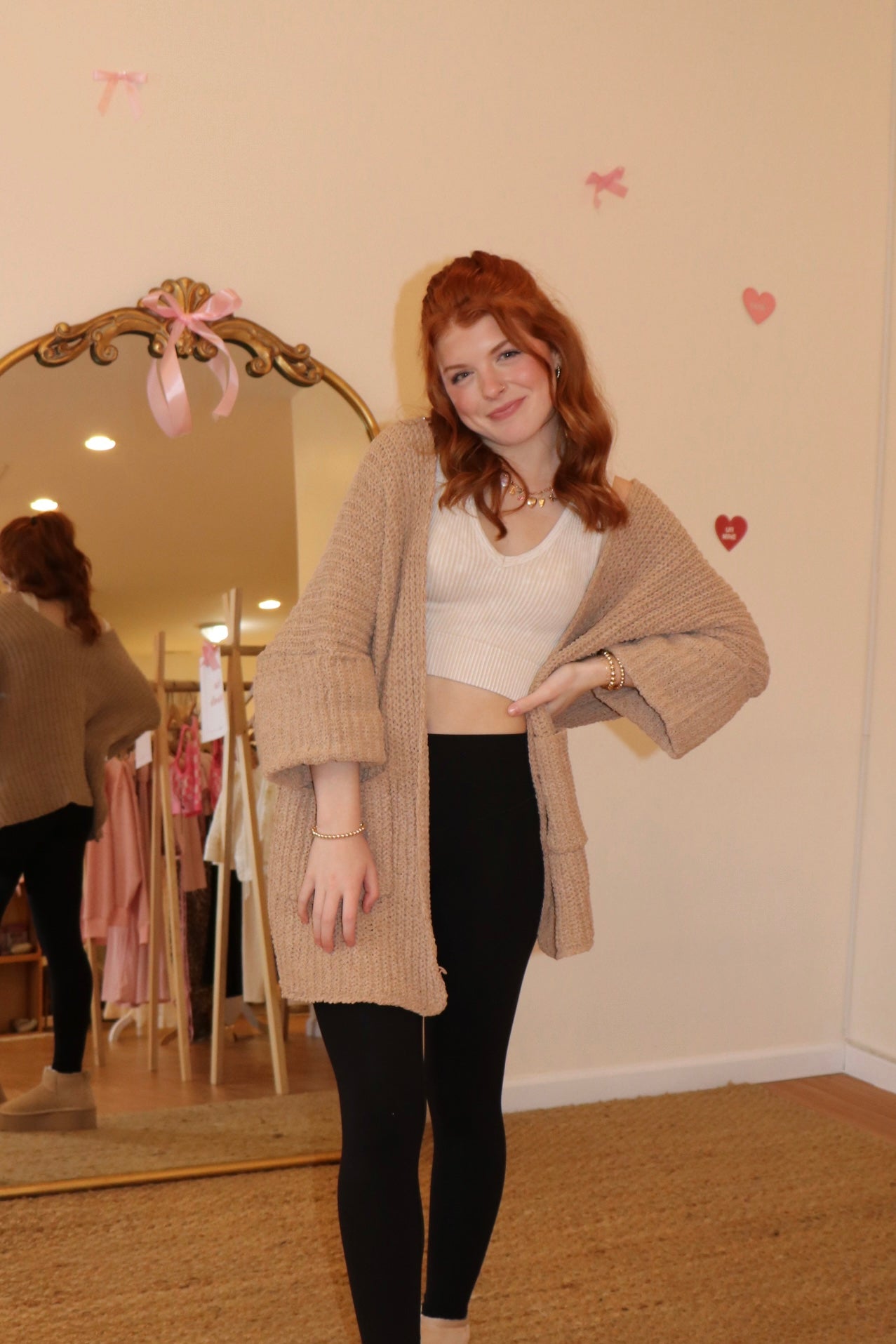 Cocoa Powder Cardigan