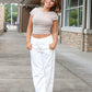 Brown Sugar Stripe Top