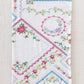 Natural Life Full Boho Bandeau® Headband - Heirloom Cross Stitch Ivory