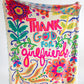 Natural Life Double-Sided Cozy Throw Blanket - Thank God For Girlfriends