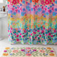 Natural Life Tufted Runner Bath Mat - Cream Floral Vines