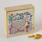Natural Life Tiny Block Keepsake - Behind Every Strong Woman