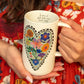Natural Life Latte Mug - Heart Happy