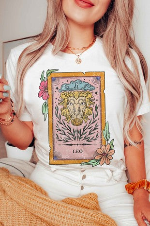 Leo Zodiac SignGraphic T-shirt