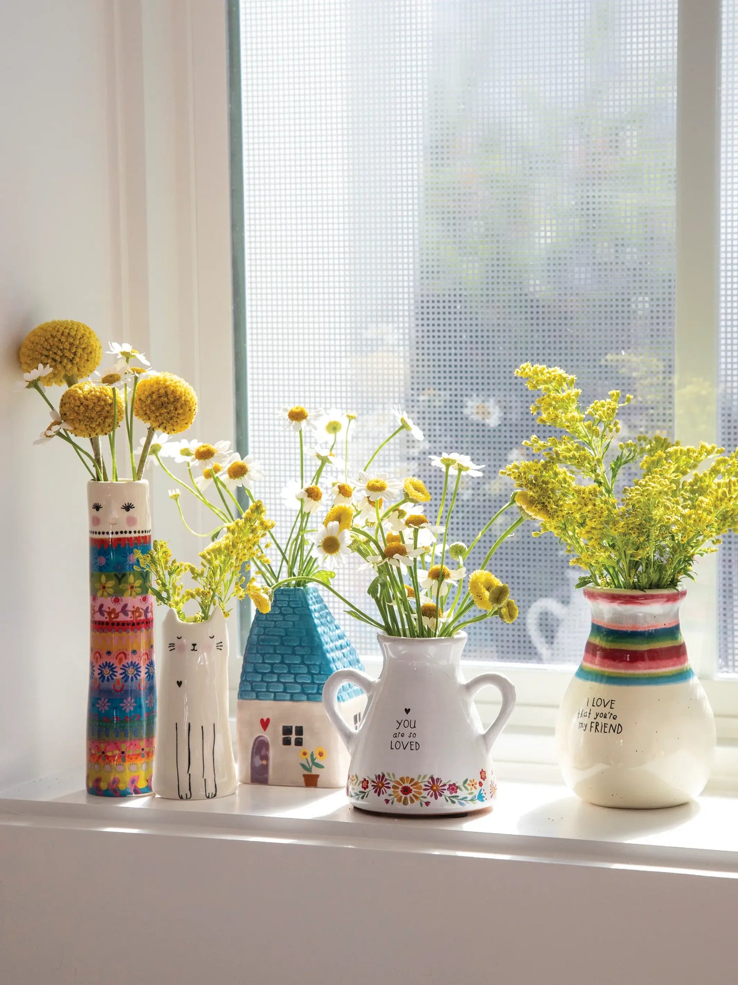 Natural Life Artisan Bud Vase - You Are So Loved