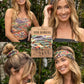 Natural Life Full Boho Bandeau® Headband - Mandala Folk Patchwork