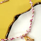 18k Stainless Steel Corded Charm Necklace