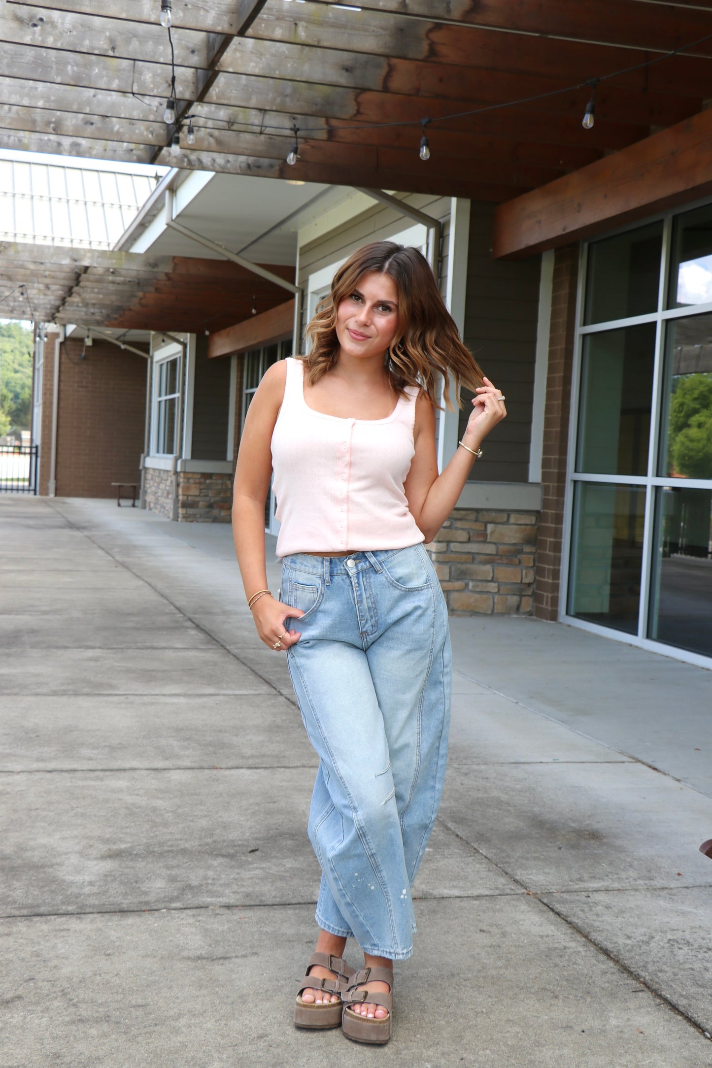 Always Tank Top in Pink