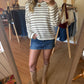 Out and About Striped Sweater