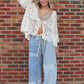 Lace Overlay Jeans