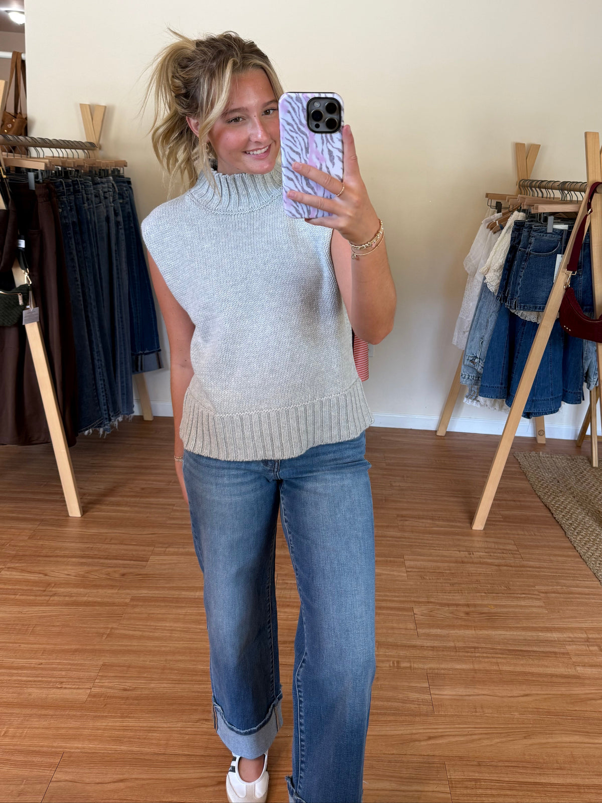 Autumn Mockneck Sweater