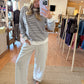 Easy Does It Striped Pullover