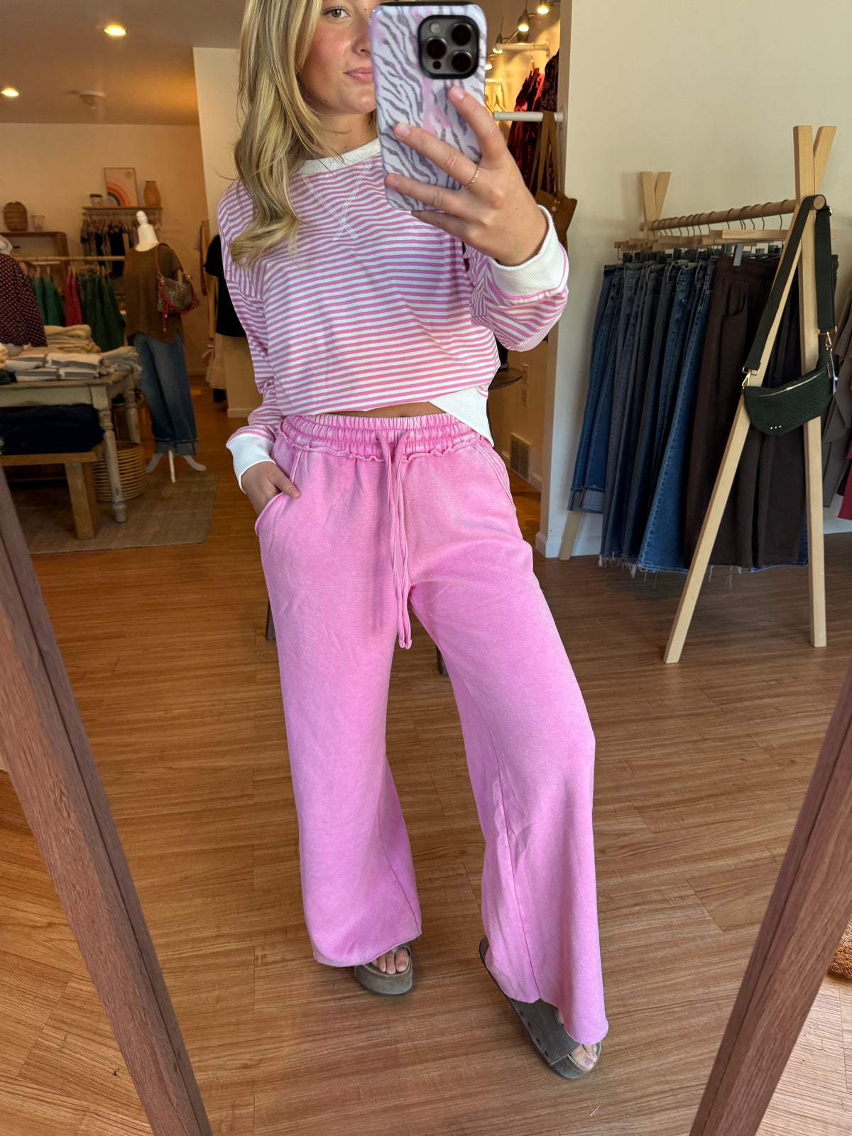 Easy Does It Striped Pullover