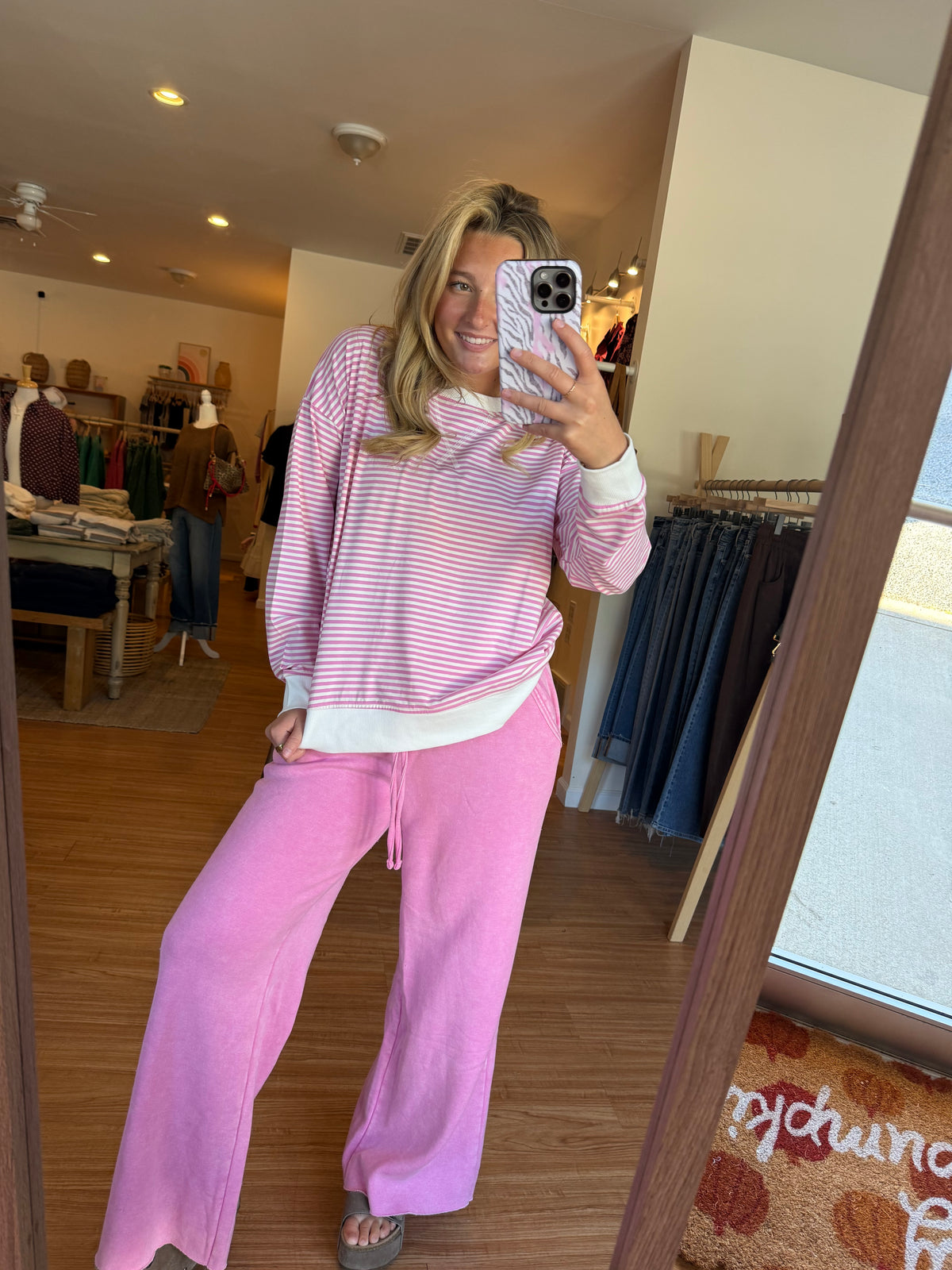 Easy Does It Striped Pullover