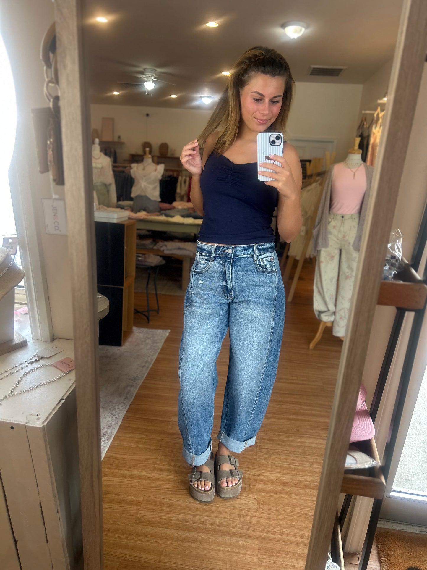 Better Days Cami-Navy