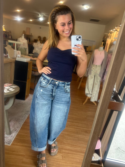 Better Days Cami-Navy