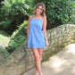 Electric Blue Mini Dress