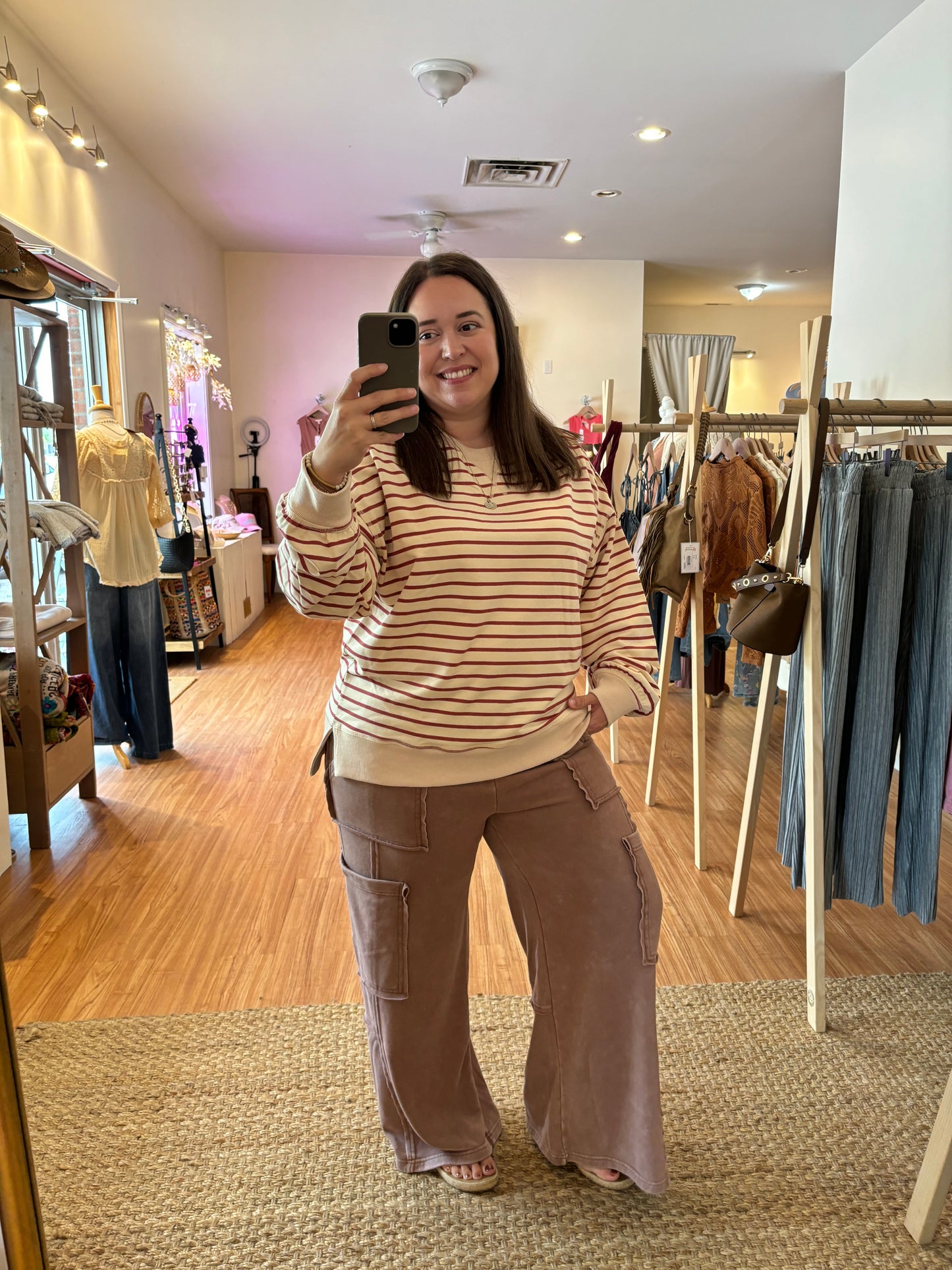 Comfy Stripes Top