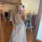 Mocha Memories Cropped Ribbed Knit Sweater