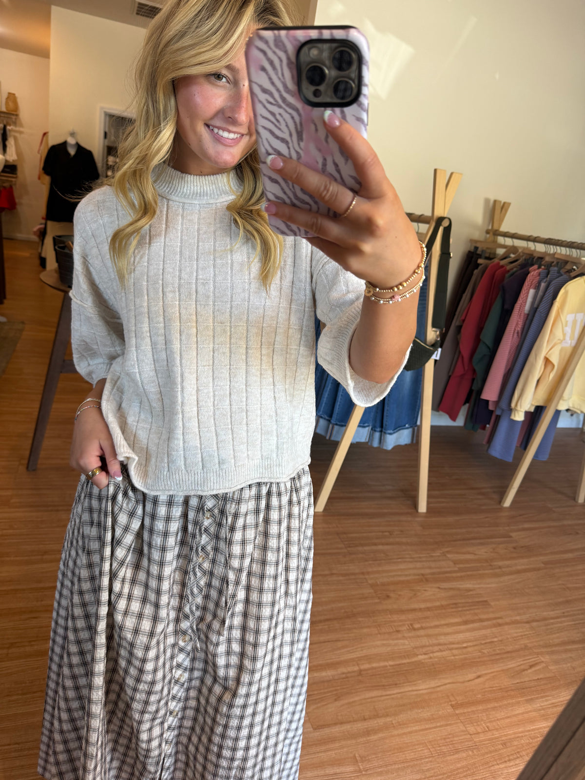 The Oatmeal Sunday Knit Top