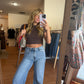 The Cocoa Edit Cropped Tee